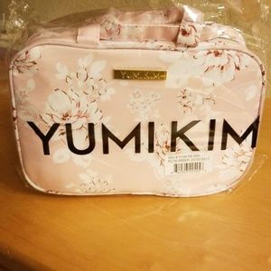 Yumi Kim pink train case